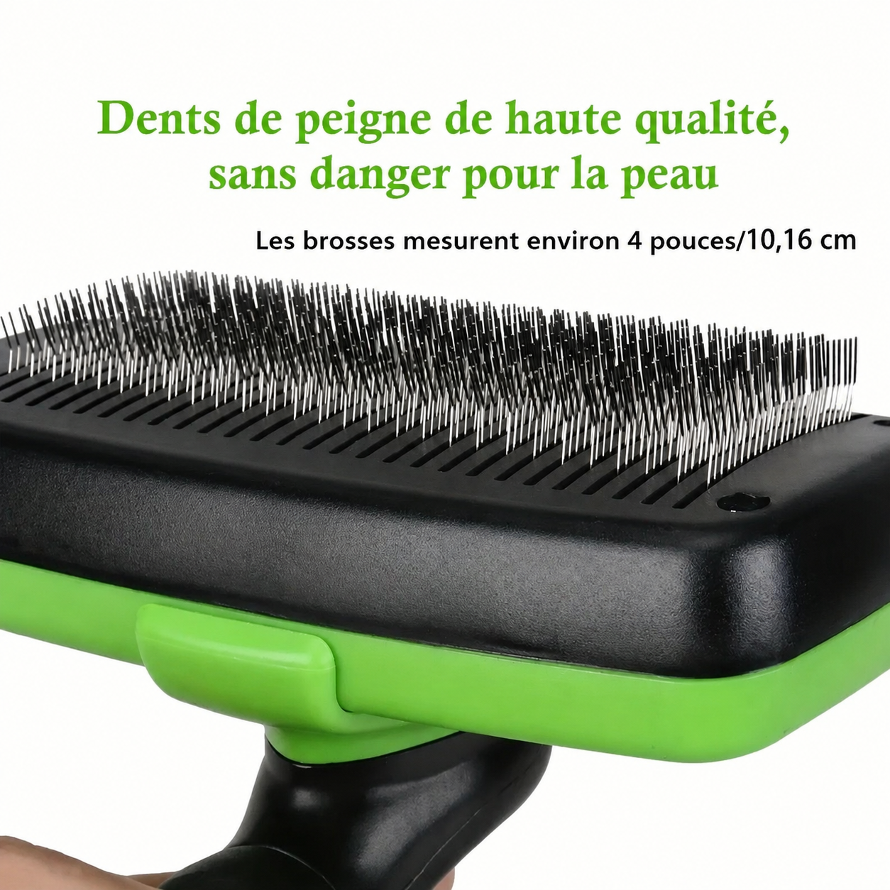 Douneshop 🐾 Brosse Autonettoyante Anti-Poils — Peigne de Toilettage pour Chien & Chat