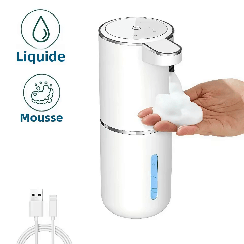 Distributeur de Savon Automatique Sans Contact — Rechargeable USB
