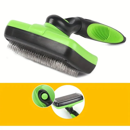 Douneshop 🐾 Brosse Autonettoyante Anti-Poils — Peigne de Toilettage pour Chien & Chat