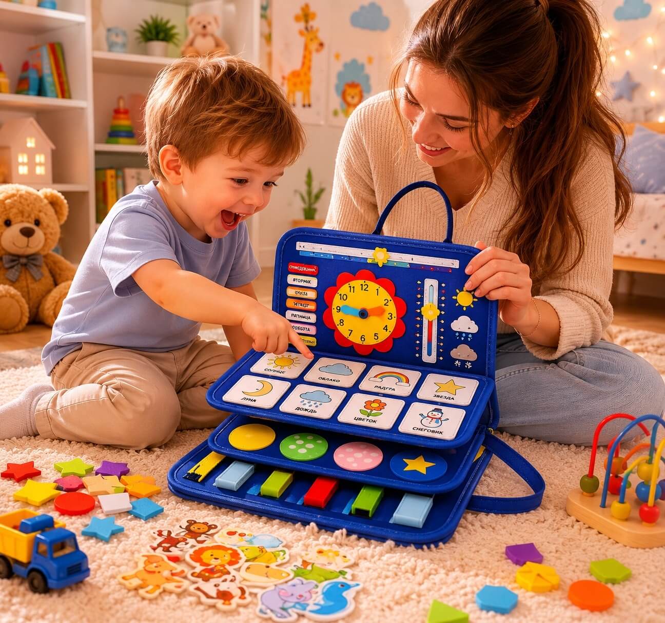 Sac d'activités éducatif pour enfant