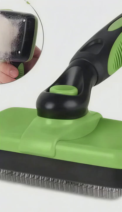 Douneshop 🐾 Brosse Autonettoyante Anti-Poils — Peigne de Toilettage pour Chien & Chat